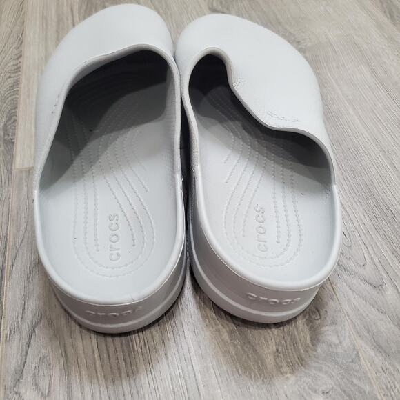 Crocs Shoes Mens Size 11 Gray Slip-On Comfort Clogs Work Nurse Chef Lightweight main image 8